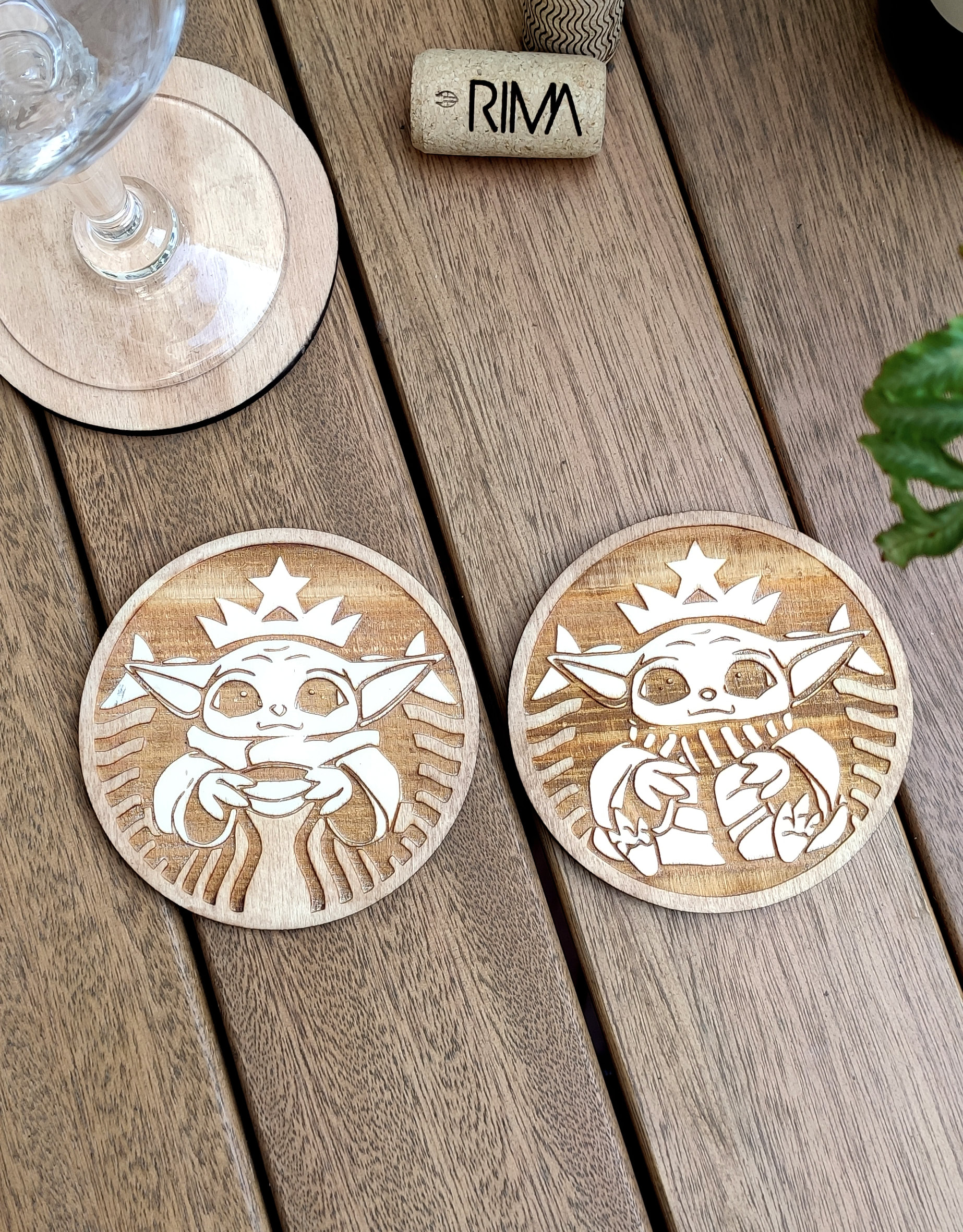 Wooden Star Wars Coasters »