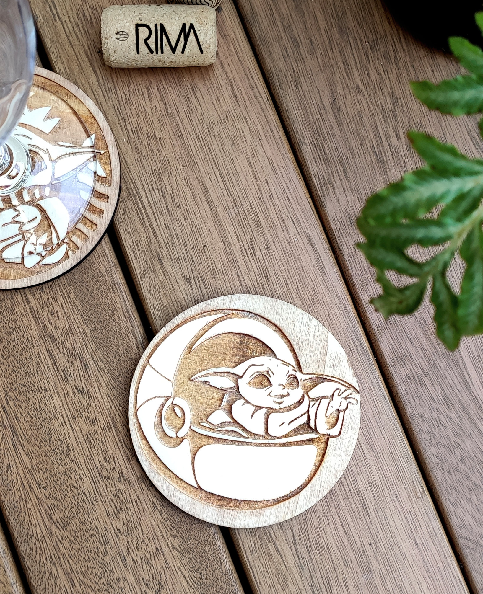 Star wars engraved wooden coasters - set of 6 – BOSTON CREATIVE COMPANY